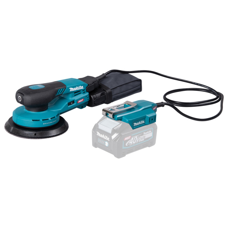 Makita Excentersliber XGT® - Effektiv slibning med støvudsugning