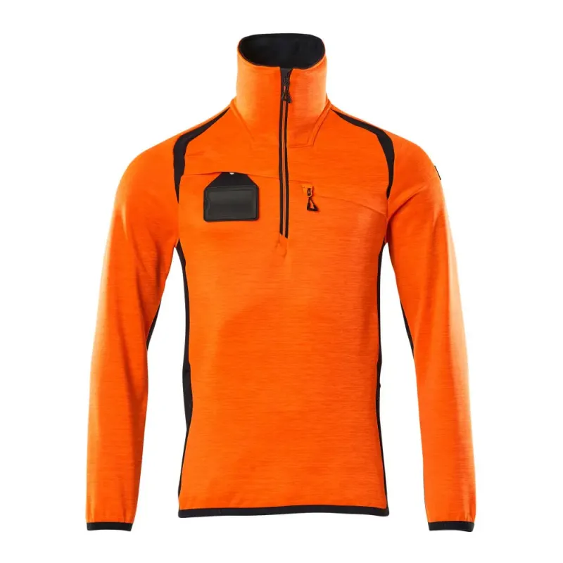 Mascot  Accelerate Safe Fleecetrøje med kort lynlås 19303-316