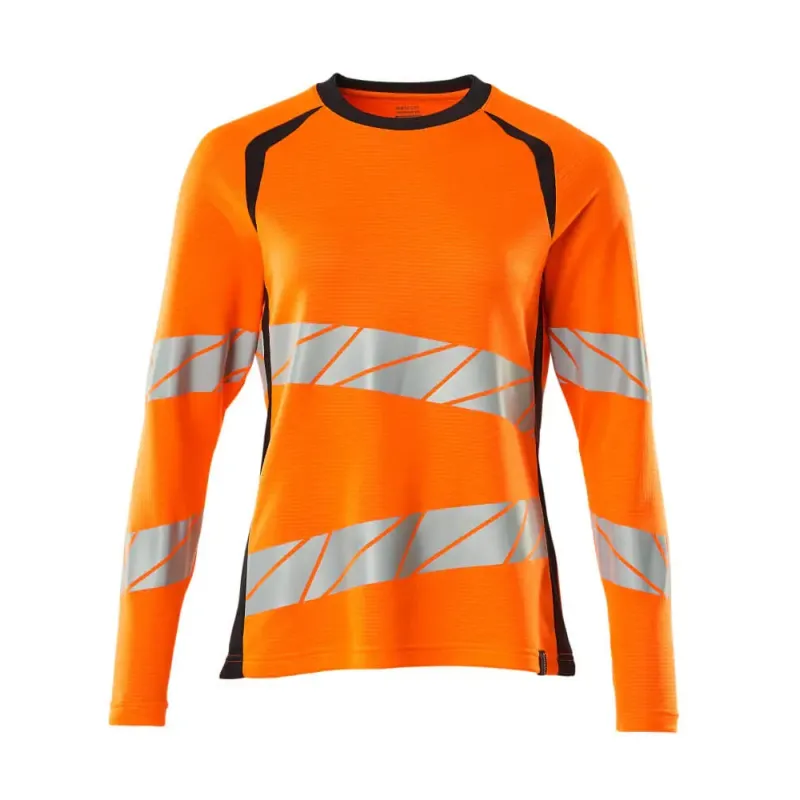 Mascot Accelerate Safe Langærmet T-shirt - Hi-Vis Orange