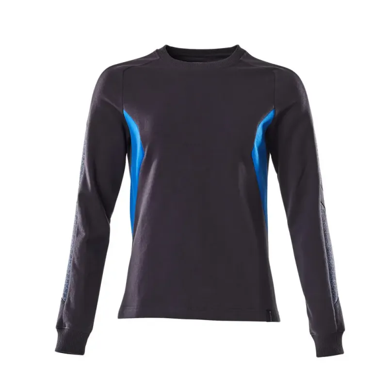 Mascot  Accelerate Sweatshirt 18394-962 Dame - Mørk Marine-Azurblå