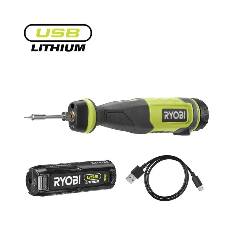 Ryobi 4V Loddekolbesæt - Effektivt værktøj til dit projekt