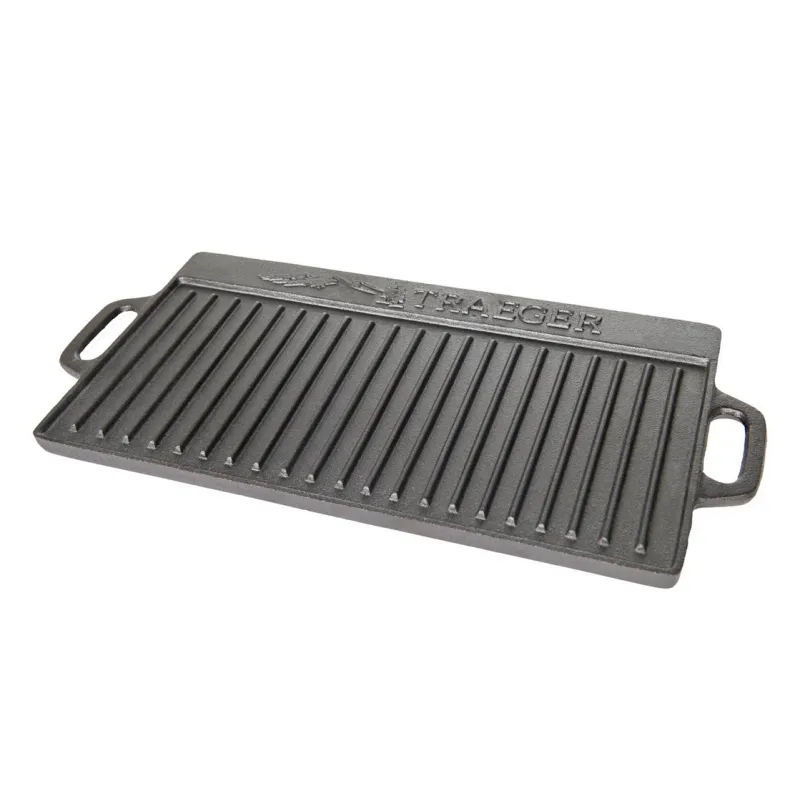 Traeger Vendbar Stegeplade i Støbejern til Grill