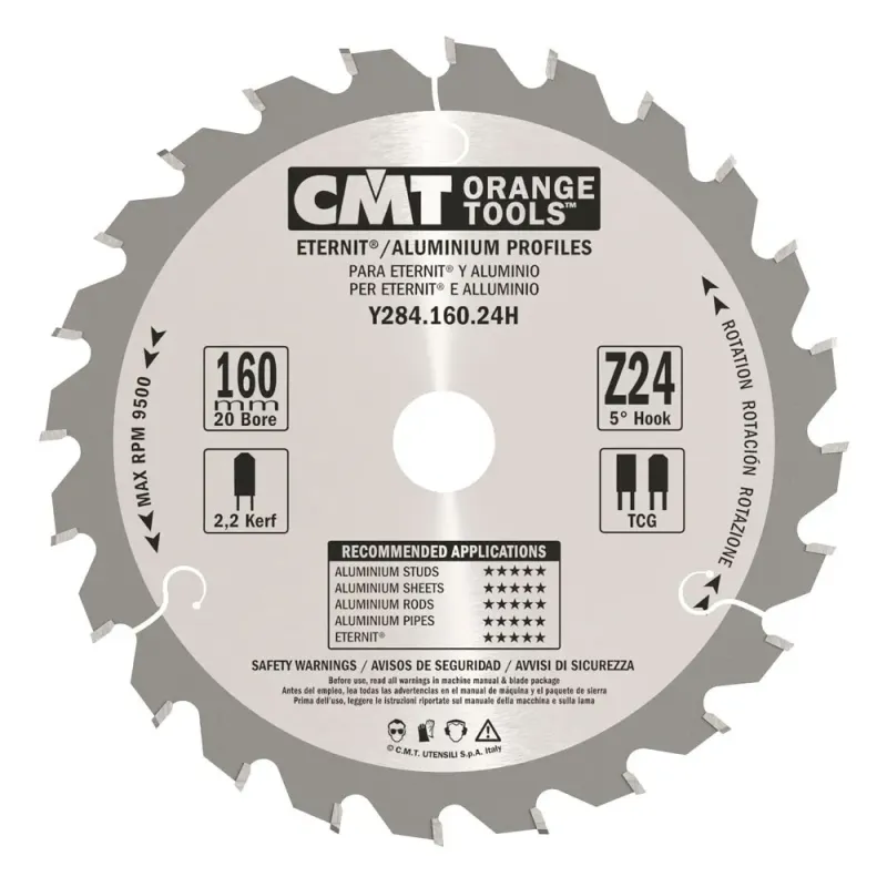 CMT Klinge 216x2,6x30 Z40 TF - 284.216.40M