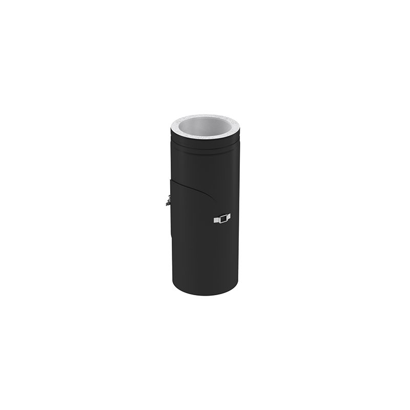 Pms25 halvisoleret t-stykke ø150