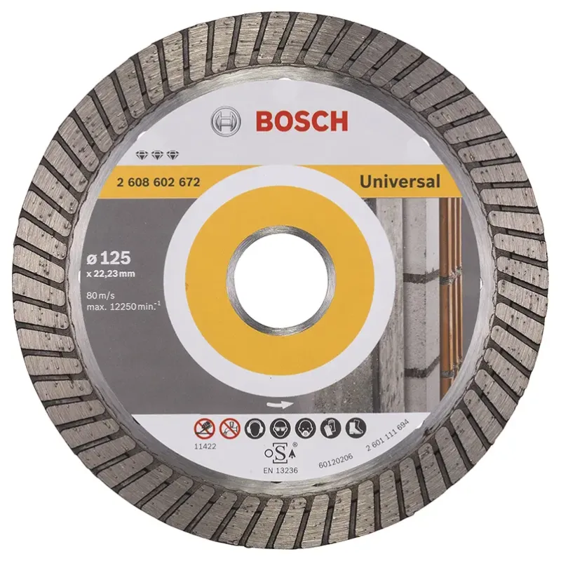 Bosch Diamantskive 125mm Best Universal Turbo - 2608602672