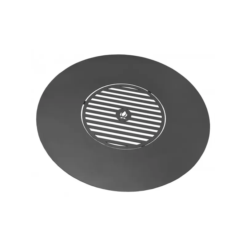 Cook King 102 cm Grillplade til Bålsted med 50 cm Rist