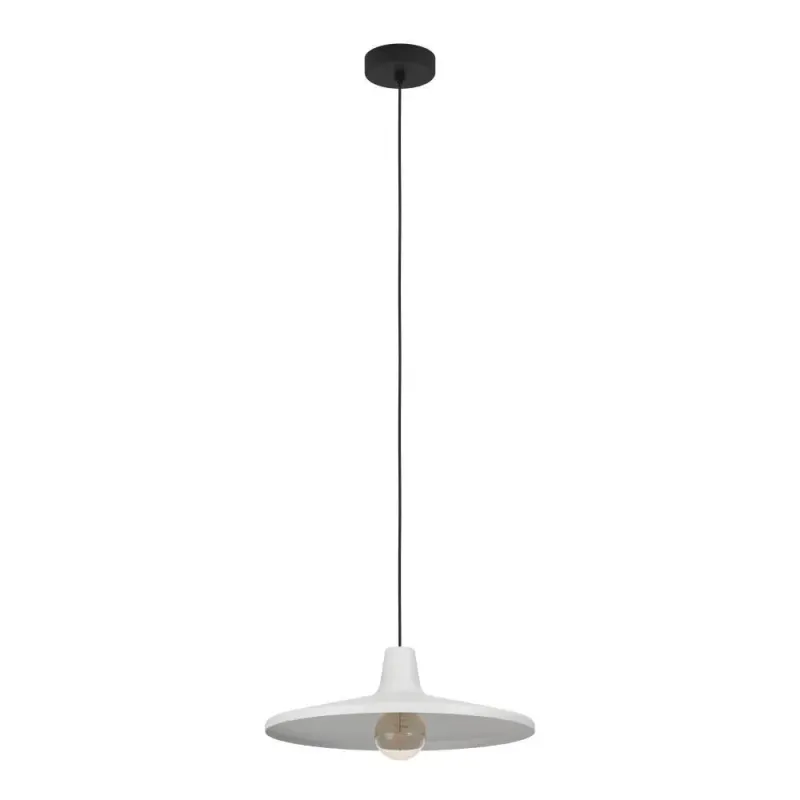EGLO Miniere Pendel E27 Grå Sort  - Pendellampe - 900833
