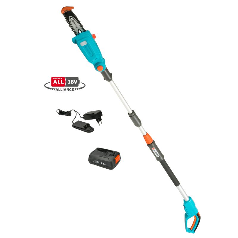 Gardena Batteridrevet teleskopgrensav TCS 20/18V, sæt - 14770-20