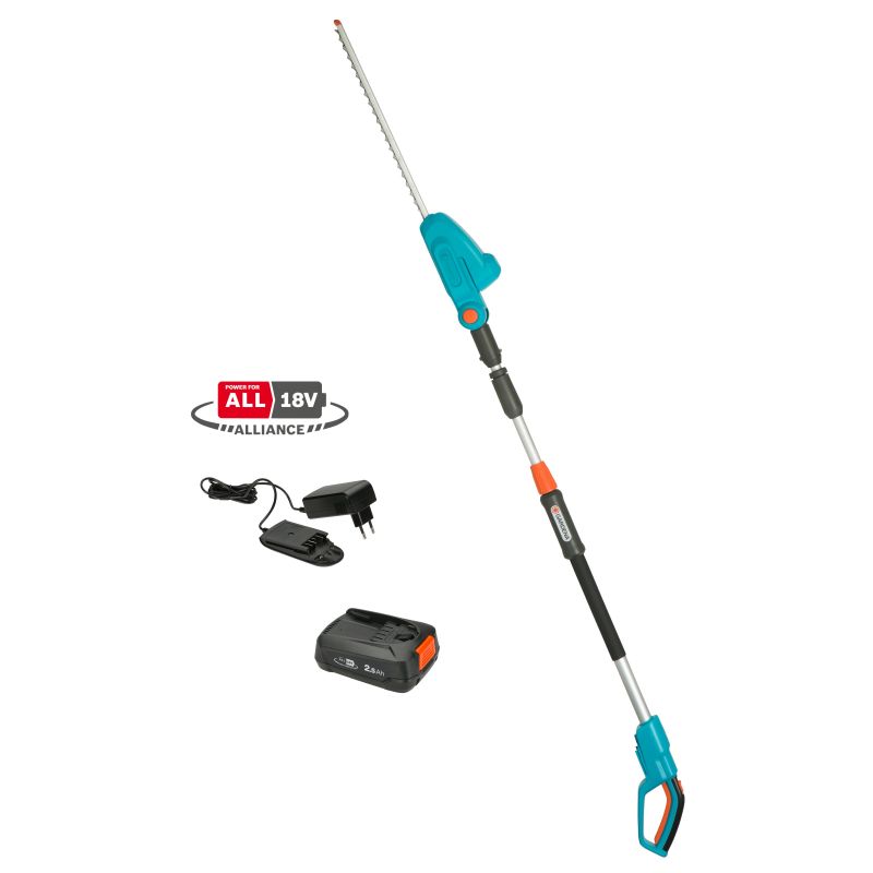 Gardena Batteridrevet teleskophækkeklipper THS 42/18V, sæt - 14732-20