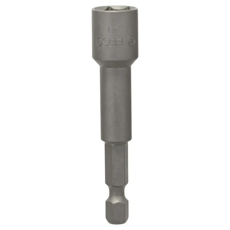 Bosch Topnøgle 10mm-1/4 65mm 6kant M/magnet - 2608550039