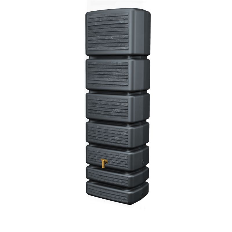 Garantia Slim Wood Regnvandsbeh. 350l Antracit