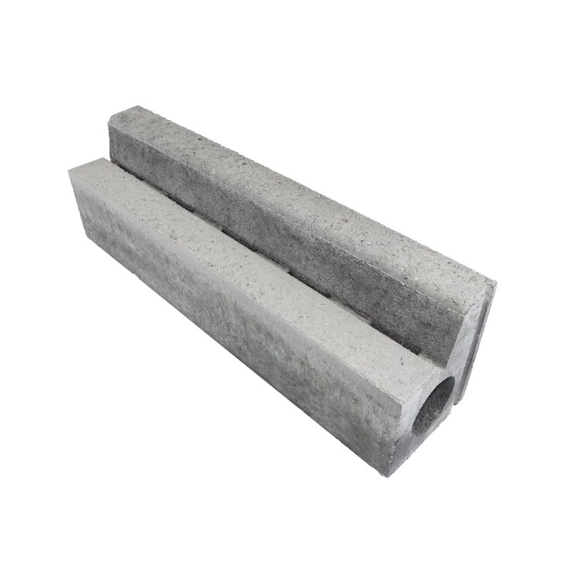 IBF Afvandingskantsten Type M - Grå 30x100x9/12cm