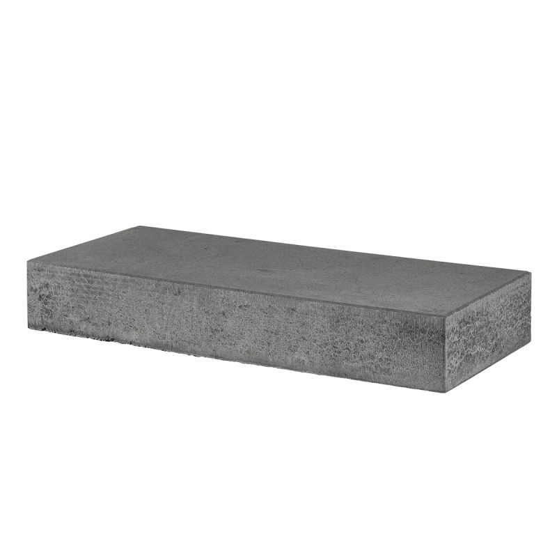 IBF Trappetrin Lige Kant - Sort/antracit 15x100x40cm