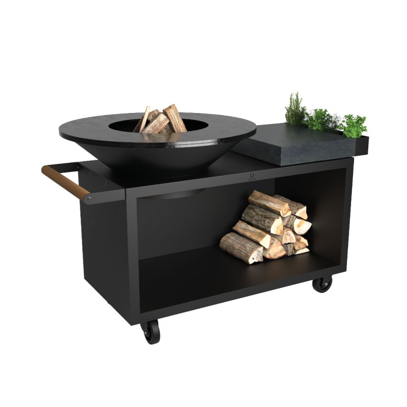 OFYR Grill Island Black 100 PRO Ceramic Dark Grey