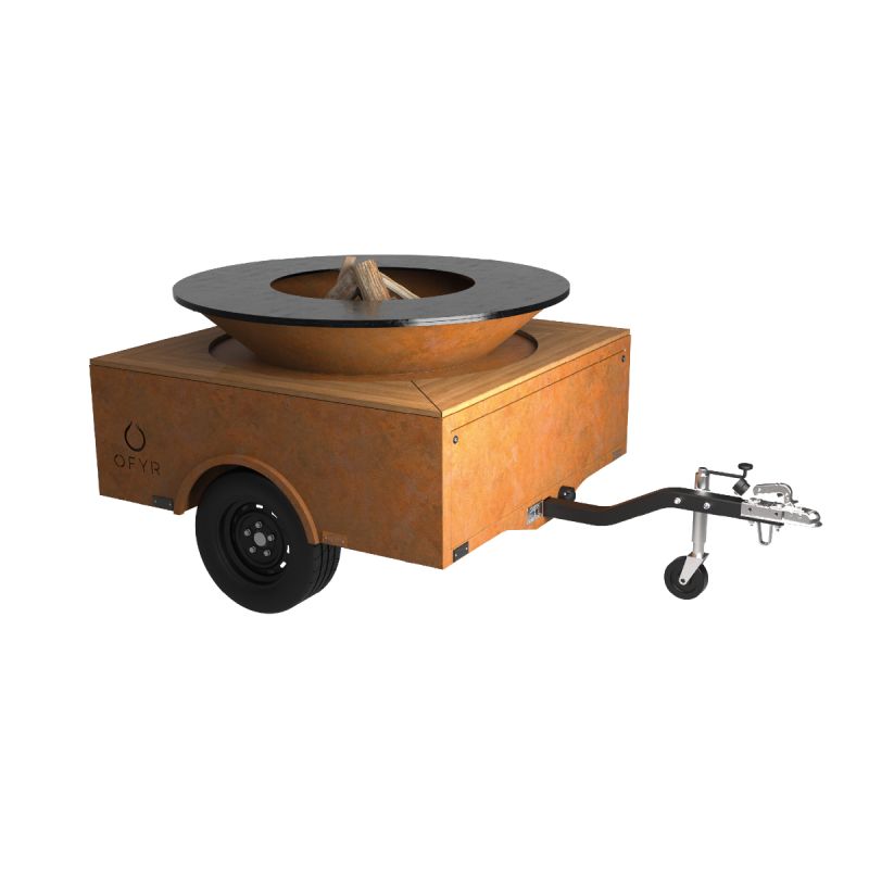OFYR Grill Trailer Corten