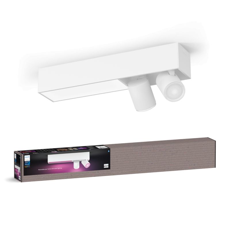 Philips Hue Centris Hue 2-spot hvid special form V2 - Spot - White Color Ambience