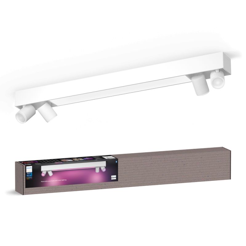 Philips Hue Centris Hue 4-spot hvid special form V2 - Spot - White Color Ambience