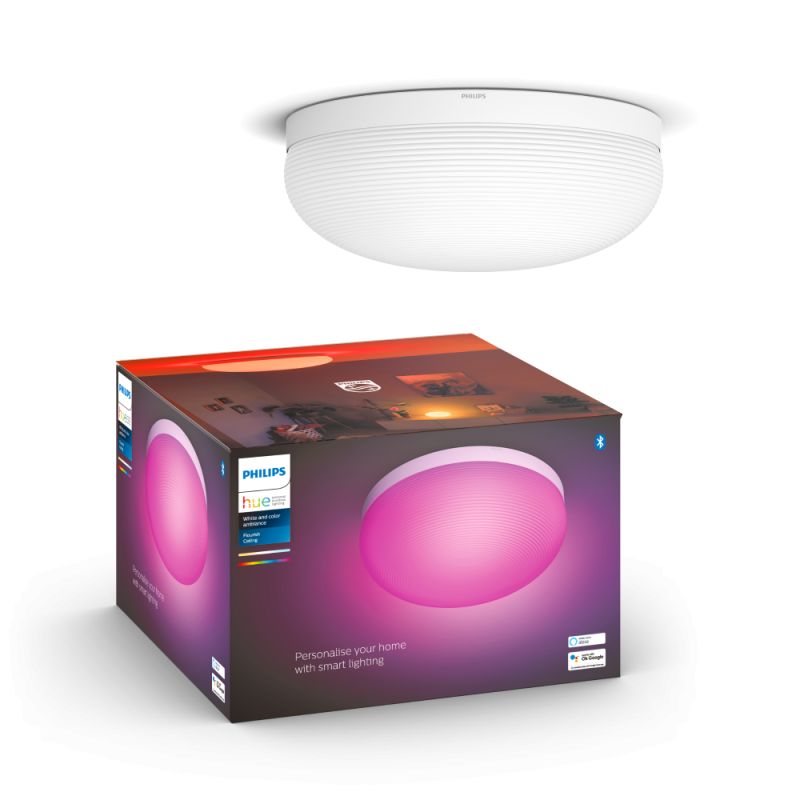 Philips Hue Flourish Hue loftlampe EU/UK hvid 32W 24V - Loftlampe - White Color Ambience