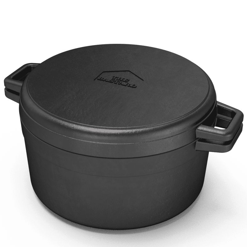 The Bastard Dutch Oven & Griddle Large 28 cm