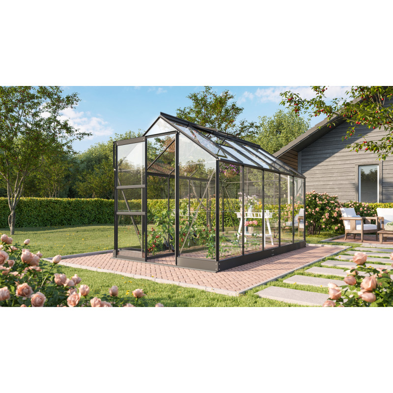 Vitavia Apollo 6200 Sort 3mm Delt Glas M/sokkel