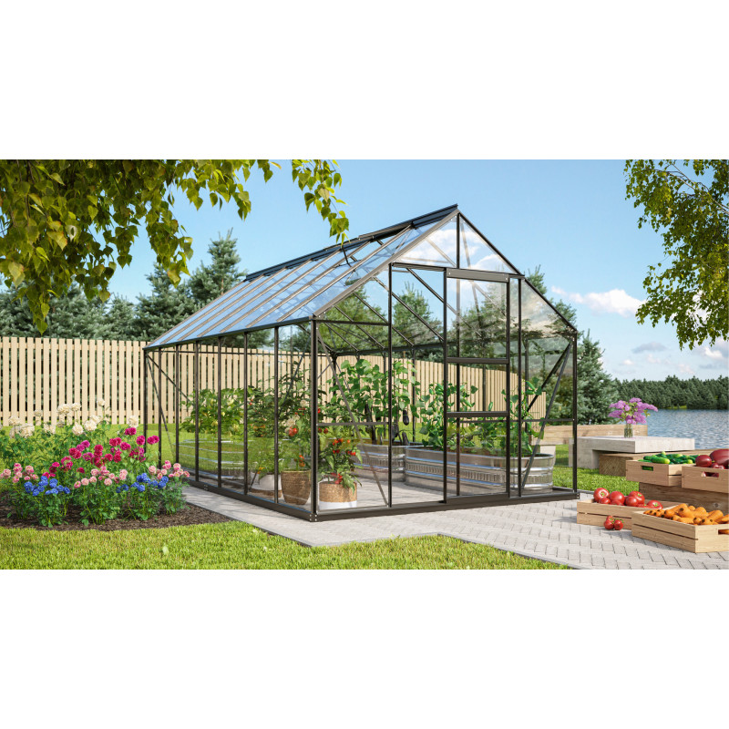 Vitavia Merkur 11500 Sort 3mm Hærdet Glas M/sokkel