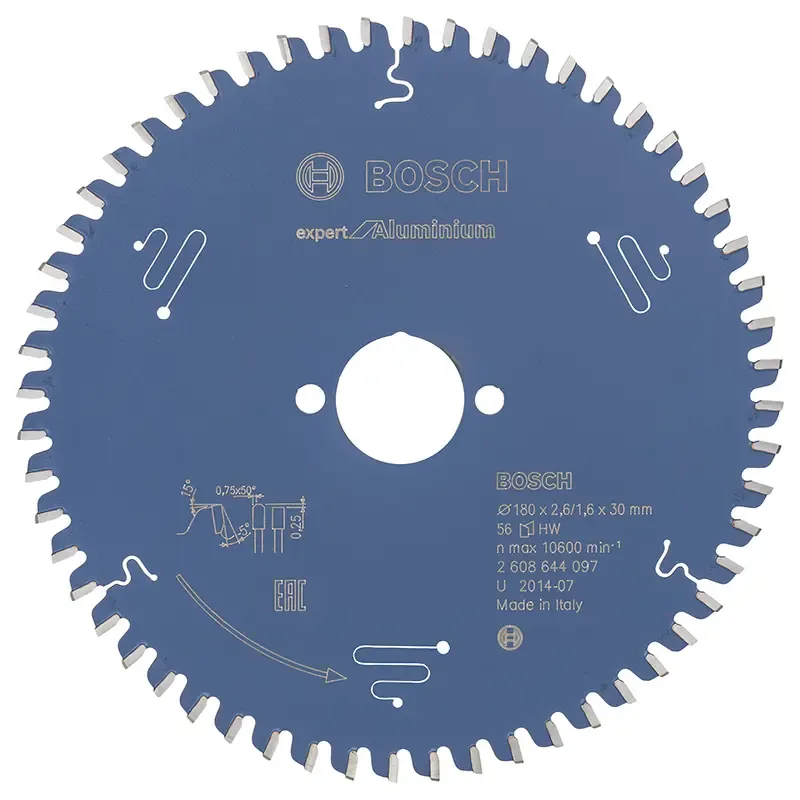 Bosch Rundsavsklinge 180x30x2.6mm 56t Exp Alu - 2608644097