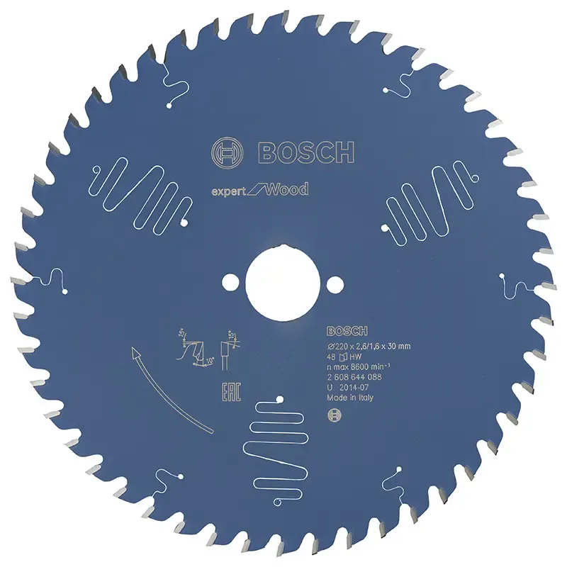 Bosch Rundsavsklinge 220x30x2.6mm 48t Exp Wood - 2608644088