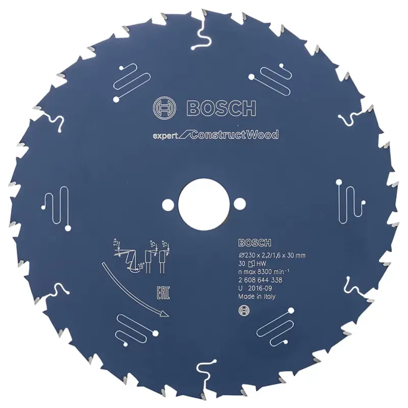 Bosch Rundsavsklinge Construct 230x2,8x30 - 2608644338
