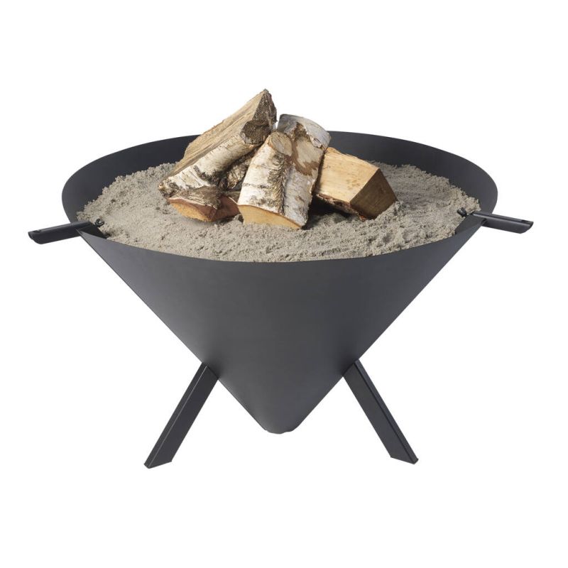 Bon-fire CONE Bålfad, Sort - Ø77 cm