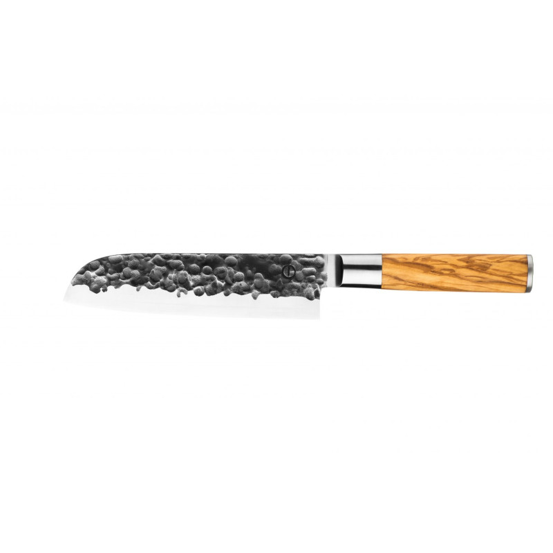 Forged Santokukniv 18 Forged Olive SDV - 18cm