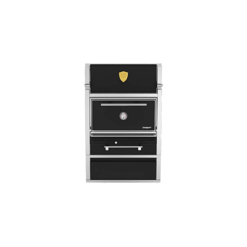 JOSPER - HJA-PLUS-S80-HCTD - Grill ovn m/varmeskab, bord og skuffe