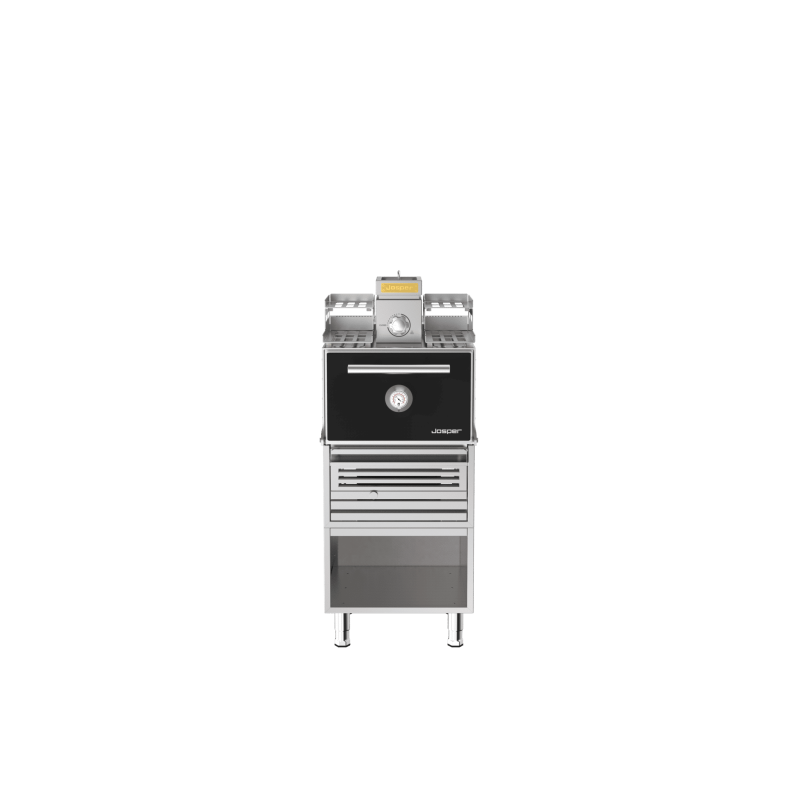 JOSPER - HJX-PRO-S80-WT - Grill ovn m/rist og bord