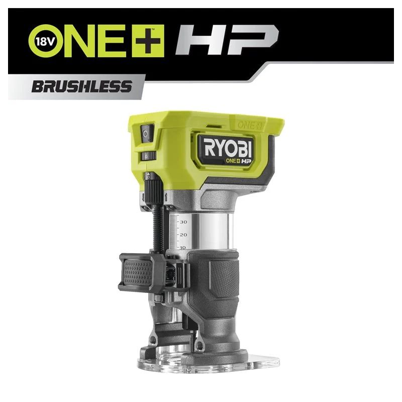 Ryobi 18V HP Kulfri Overfræser RTR18C-0