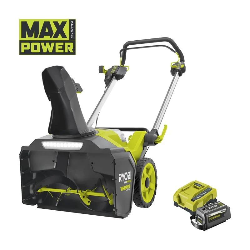 Ryobi 36V Kulfri WHISPERâ¢ 53 cm Sneslynge (1 x 6,0 Ah) RY36STX53A-160