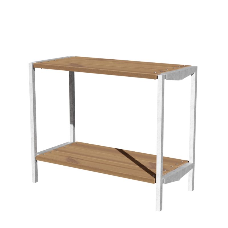 Wimex Aflæggerbord/grillbord , 740 x 420 x 880 mm