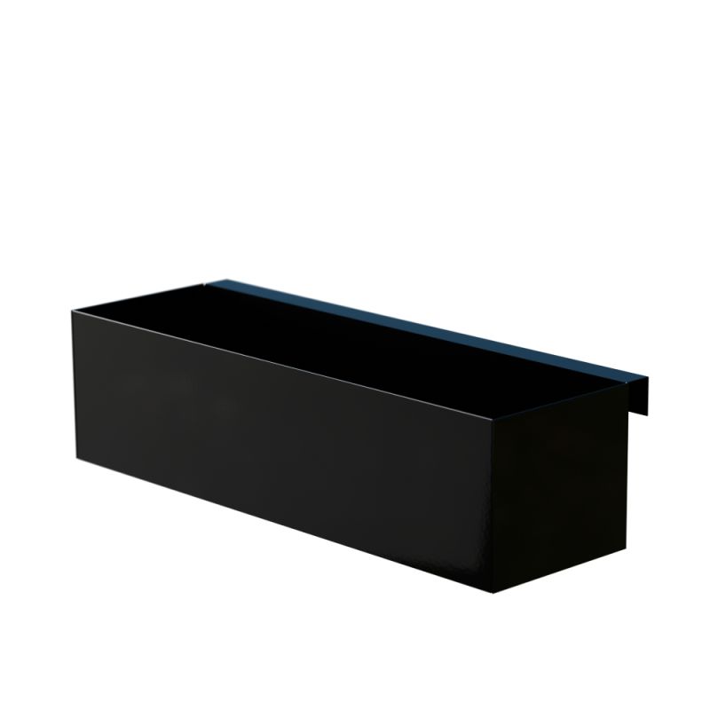 Wimex Altankasse Sort Pulverlak , 210 x 160 x 600 mm