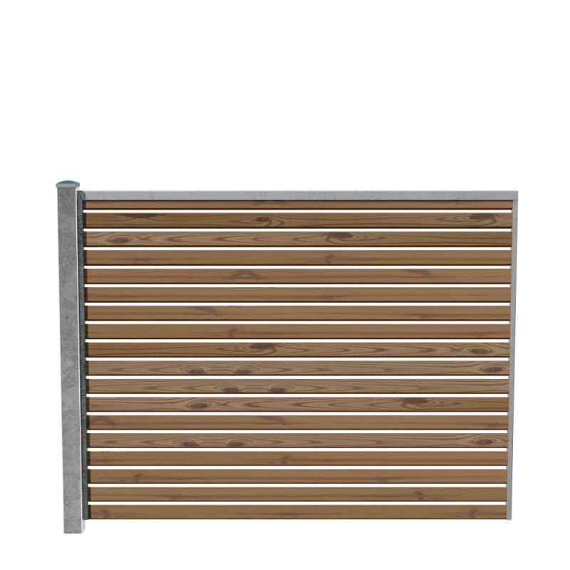 Wimex Fag Trend Classic T140 Rombe S17 Termofyr Galv. stolpe 1400 x 1893 mm
