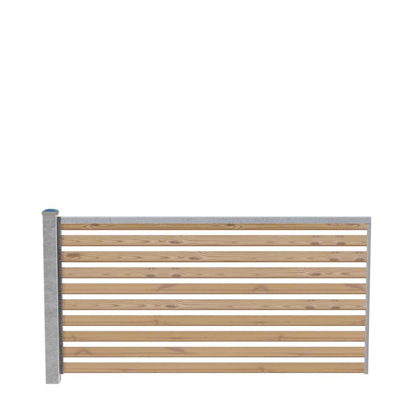 Wimex Fag Trend Classic T90 Rombe S34 Termofyr Galv. stolpe 900 x 1893 mm