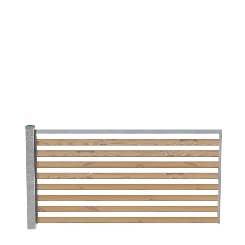 Wimex Fag Trend Classic T90 Rombe S50 Termofyr Galv. stolpe 900 x 1893 mm