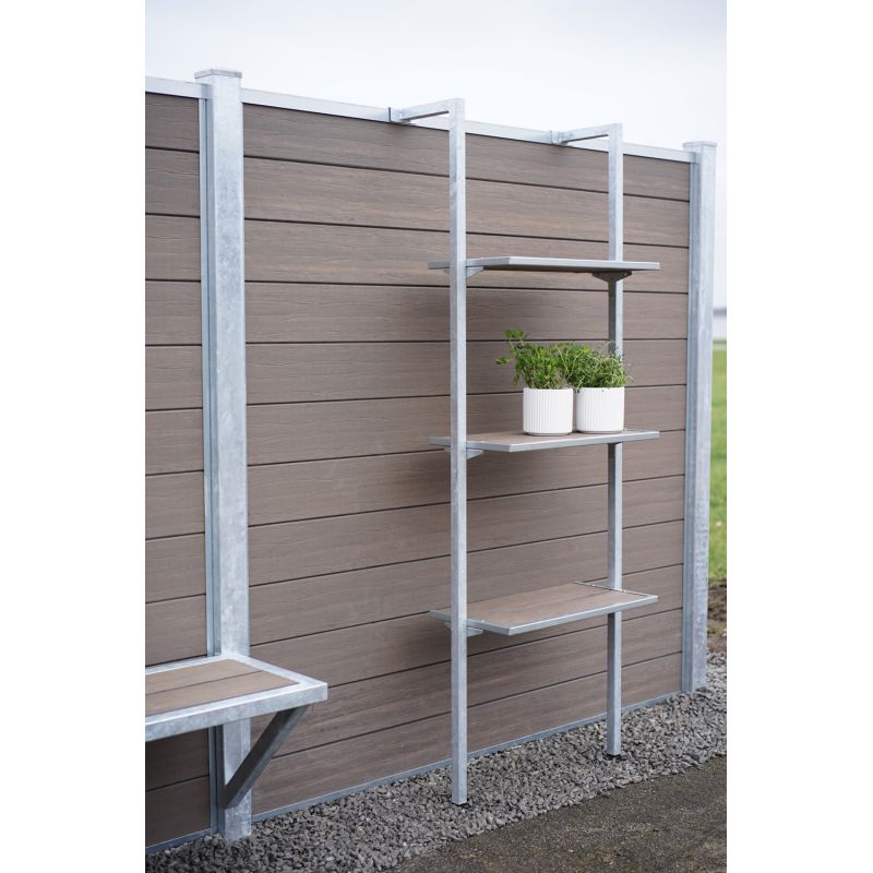 Wimex Hylde T140 Galvaniseret , 414 x 1455 x 660 mm