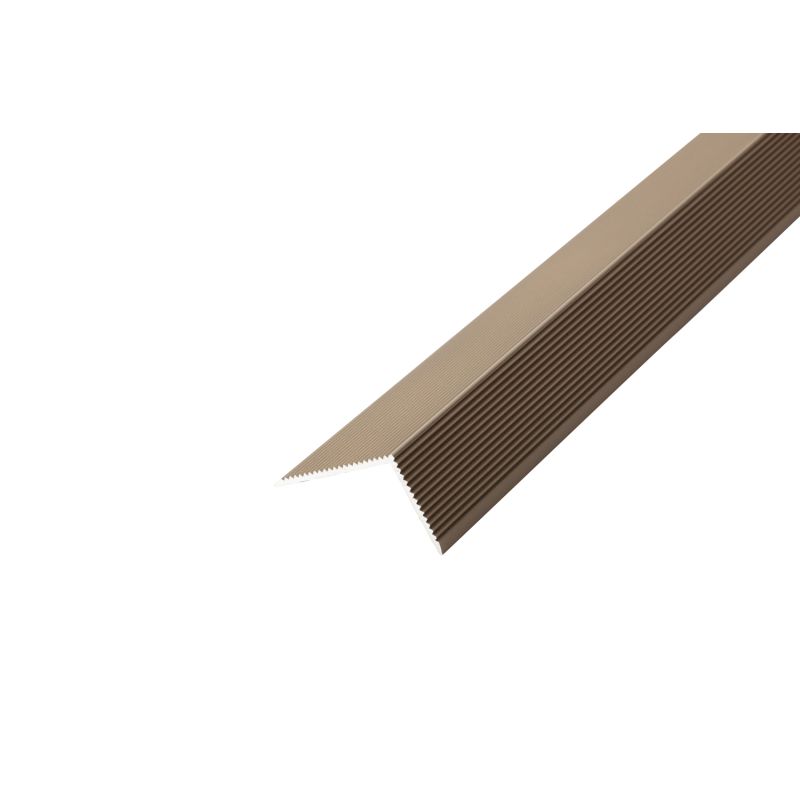 Wimex L-cover, Alu Beigegrå (RAL 7006M) 40 x 60 x 3600 mm