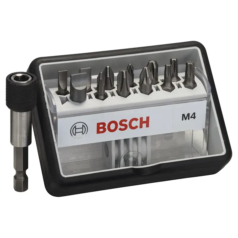 Bosch 13-delt Bitssæt M4 - Ph/Pz/TX/SP 25mm, Udsalg!