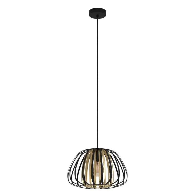 EGLO Encinitos Pendel E27 Ø375 Sort/guld - Pendellampe - 99666