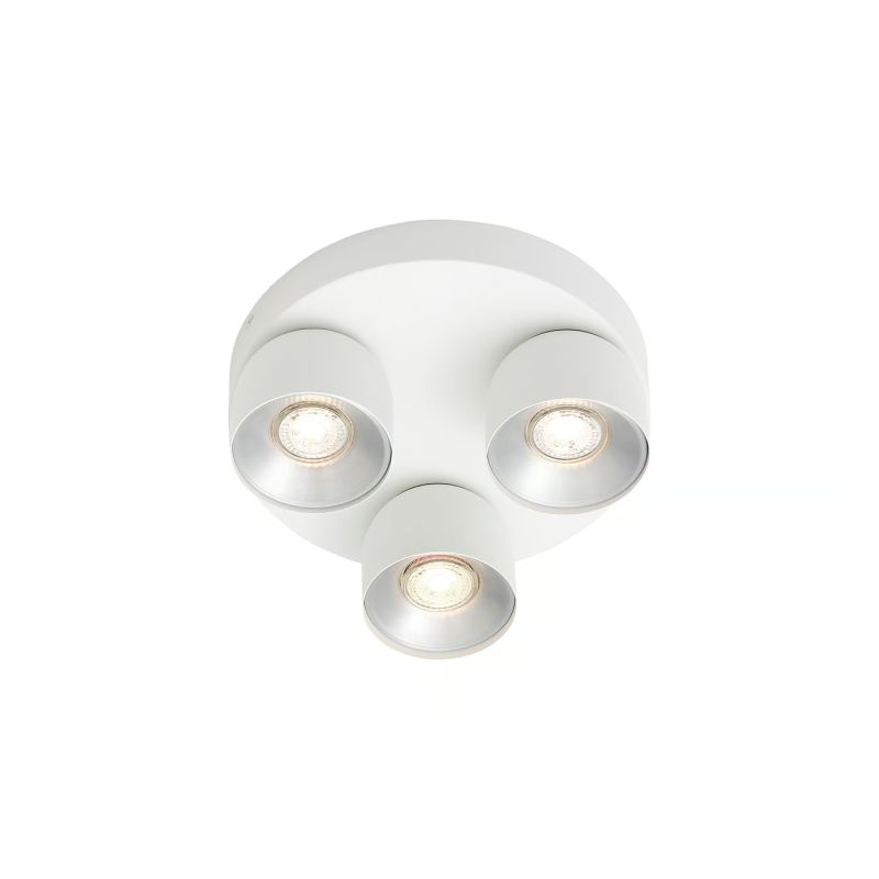 Nordlux Pitcher 3-Rondel - Spotlight - Hvid