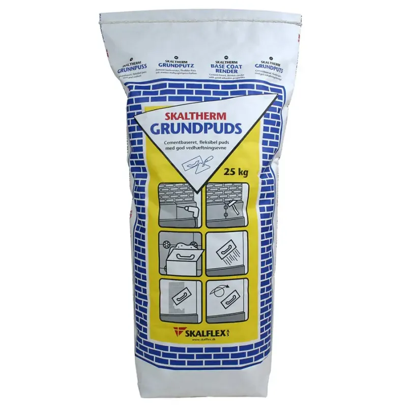 Skaltherm Grundpuds - 25 Kg til Isolering og Reparation
