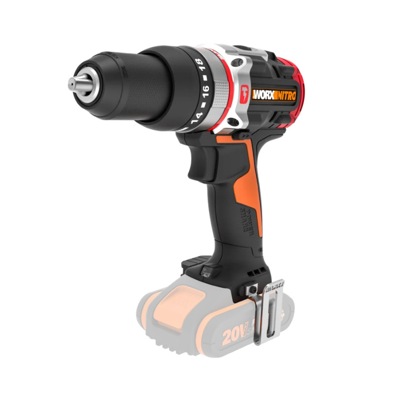 Worx 20V Slagskruemaskine, kulfri, 60Nm, solo