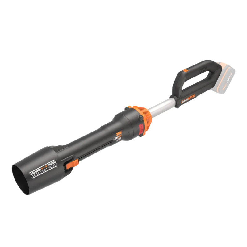 Worx Løvblæser 209km 20V MAX Li-Ion 2,0Ah solo, 1,1 kg, Solo