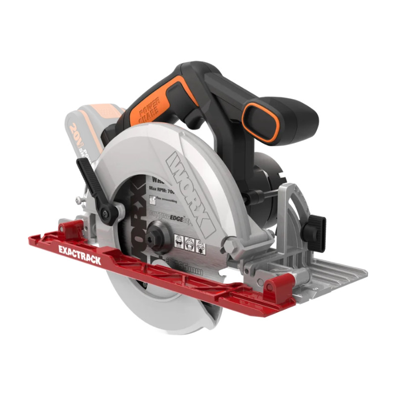 Worx Rundsav, Easy Track - 165mm 3600rpm Solo