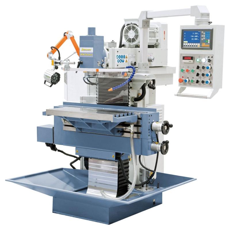 Værktøjsfræsemaskine WFM 800 Servo inkl. 3-akset digital ES-12 H - 3x400V