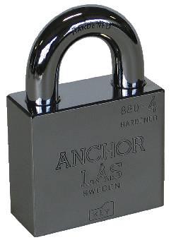 Hänglås 880-4 sb